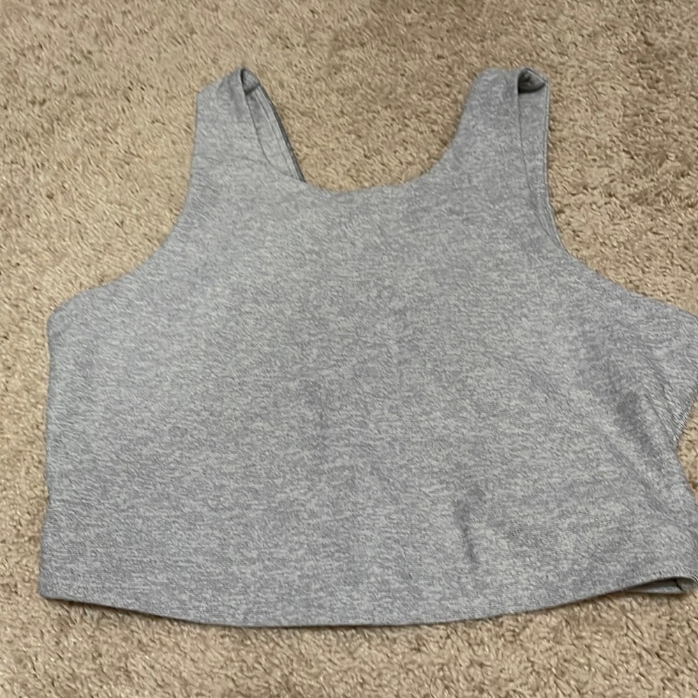 Outdoor Voices tri-color Venus Crop top